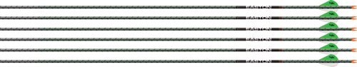 Easton 101985 5mm FMJ Max Arrows 340 2" Blazer Half-Out 6-Pack