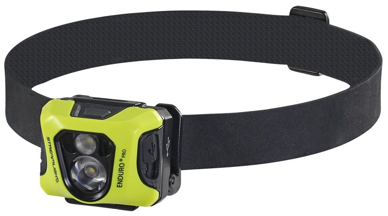 Streamlight Enduro Pro USB Headlamp 61436 200 Lumens Black/Yellow