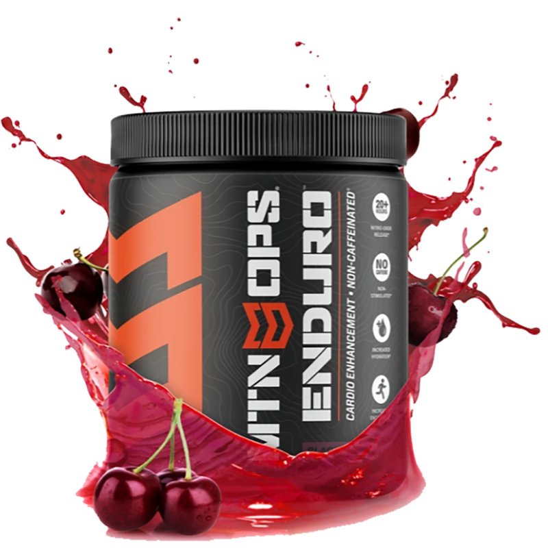 MTN OPS 1029-BC Enduro Cardio Enhance Black Cherry, Caffeine-Free Boost