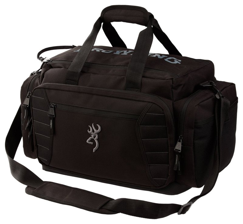 Browning 1211089901 Range Bag Black Polyester Waterproof 9"