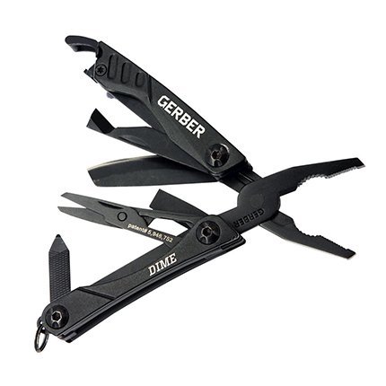 Gerber Dime Multi-Tool Pliers Knife Scissors Bottle Opener