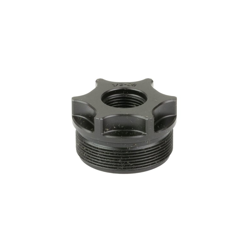Primary Weapons DTMOUNT-1-2X28-P Mount 1/2X28 Anodized Black Finish