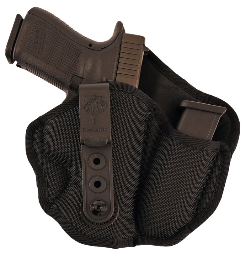 DeSantis M89BAE1Z0 Inner Piece 2.0 IWB Holster Black Nylon Right Hand