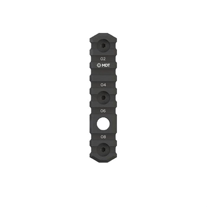 MDT 103455 BLK MLOK Picatinny Rail Flush Cup Mount