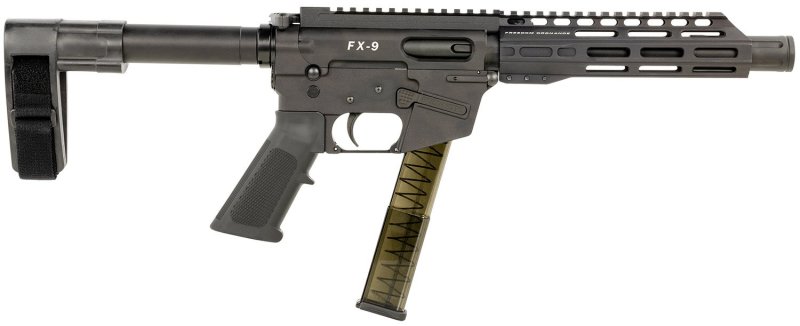 Freedom Ordnance FX-9 FX9P8SBM 9mm Luger 8 In 31 Round Black Nitride