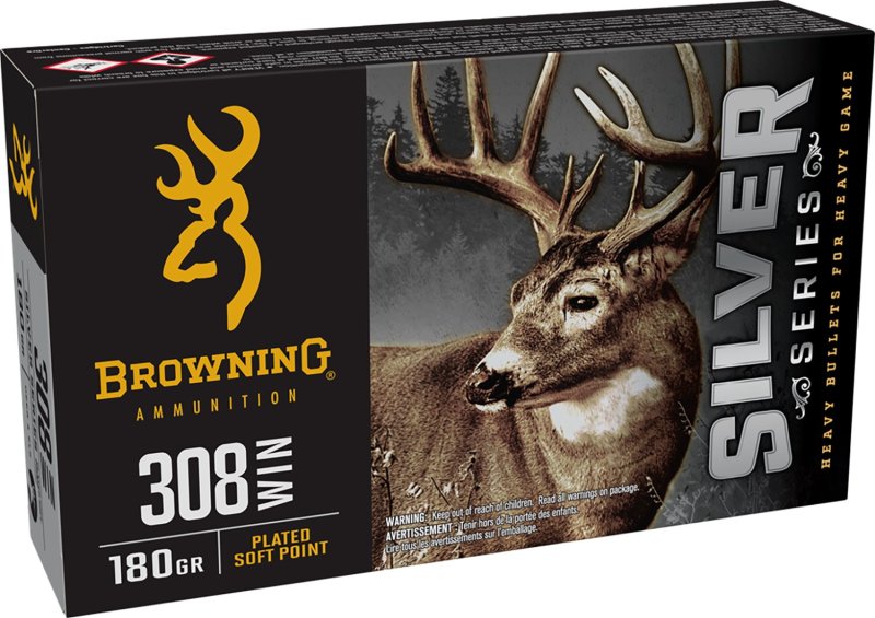 Winchester Silver Series .308 Win 20 Rounds 180 Grain PSP
