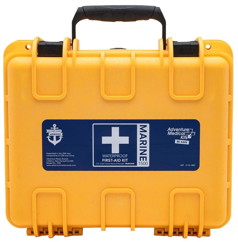 Adventure Medical Kits 01150601 Marine 600 Waterproof First Aid Kit Yellow