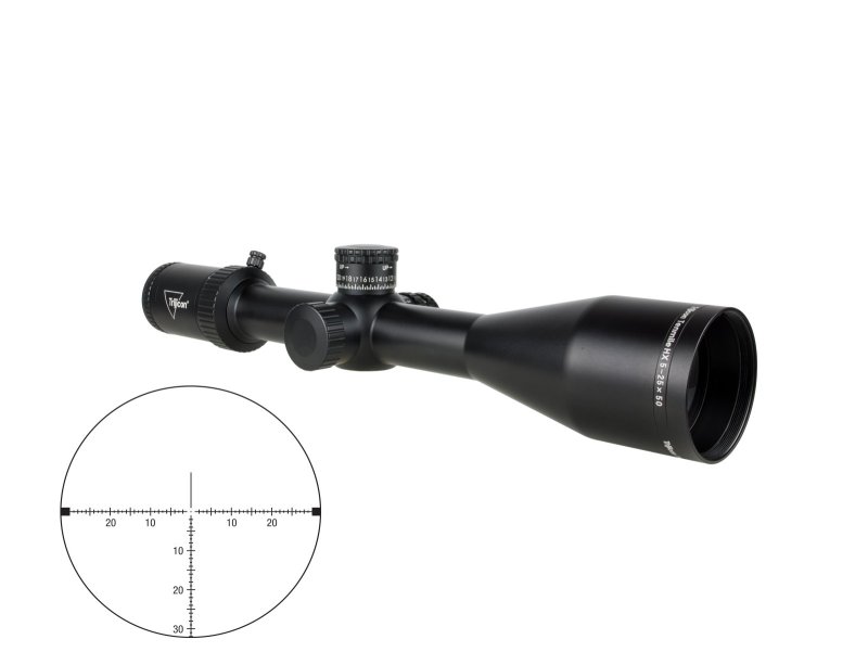 Trijicon 3000020 Tenmile HX Satin Black 5-25x50mm 30mm Tube Illuminated