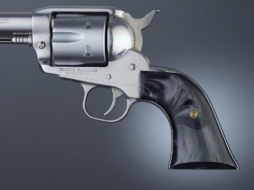 Hogue 83170 Cowboy Action Grips Black Pearl 8.10 In