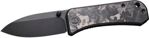 WE Knife 2004H Banter 2.9" Marble Carbon Fiber Black Stonewash Blade