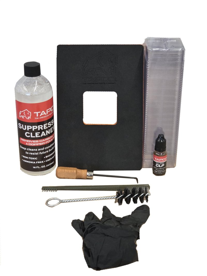 Tapco TAP22121 Suppressor Cleaning Kit Stainless Brushes