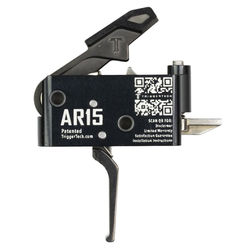 TriggerTech AR0SBB25NNF AR15 Single-Stage Trigger 2.5-5 lbs PVD Black