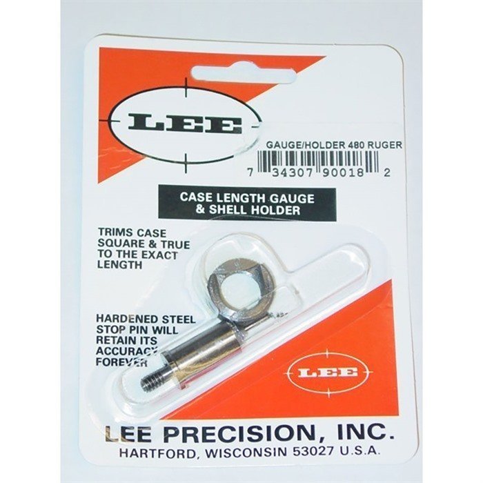 Lee Case Length Gage and Shell Holder 8.6 Blackout