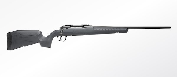 Savage 32120 Axis 243 Win Rifle, 4+1, Matte Black, Gray Synthetic Stock