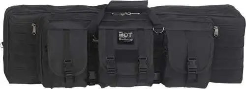 Bulldog BDT37-36B Deluxe Tactical Rifle Case 36 In Black