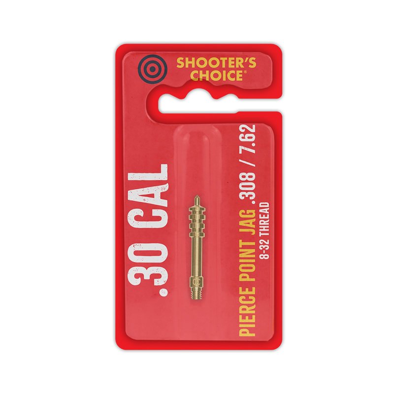 Shooter's Choice SHF-J30 .30 Cal Brass Jag 8-32 Threads