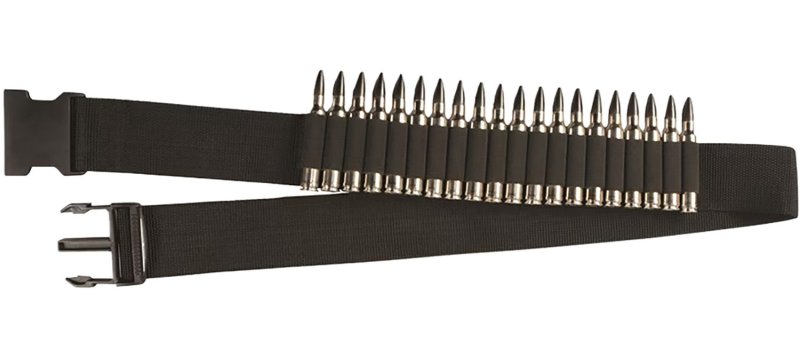 HS Precision 00682 Shell Belt 20 Cartridges Waist Mount Black