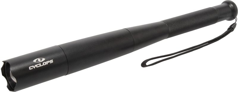 Cyclops Brooklyn 3000 Lumens Black 11.5In LED Flashlight