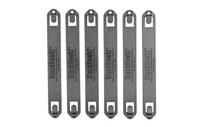 Blackhawk Speed Clip 7In Polymer Pouches STRIKE PALS MOLLE 6-Pack Black