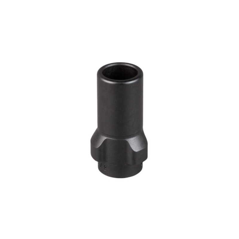 SilencerCo 3-Lug Muzzle Device 9MM 1/2-28 3.00In. Black