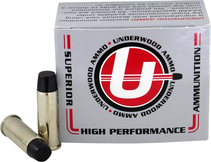 Underwood 723 .44 Rem Mag 305GR Hard Cast Nickel-Plated