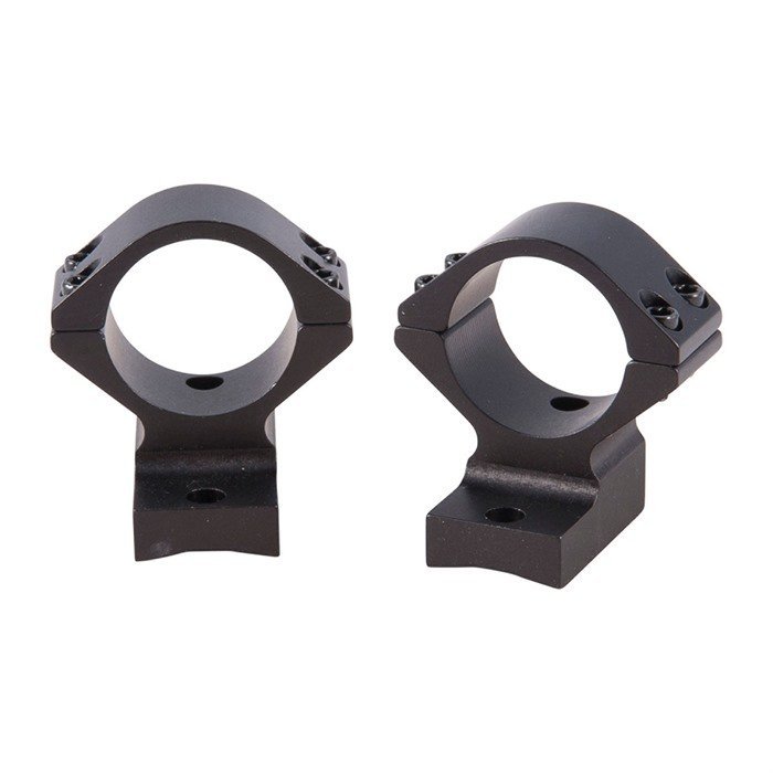 Talley 95X705 2-Piece Scope Mounts 1in High Matte Weatherby Mark