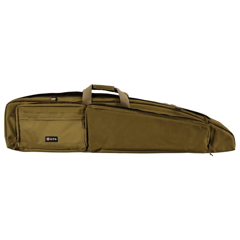 GPS GPS-DBRC-50-TAN Double Rifle Case 50 In Tan Padded Lockable