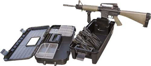 MTM Case-Gard Tactical Range Box with AR Rifle Mount Black