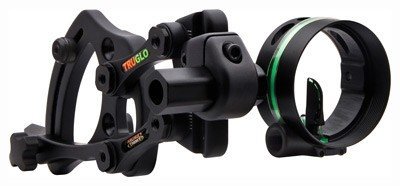 TruGlo TG6211B Range Rover Bow Sight Black 1-Pin .019"
