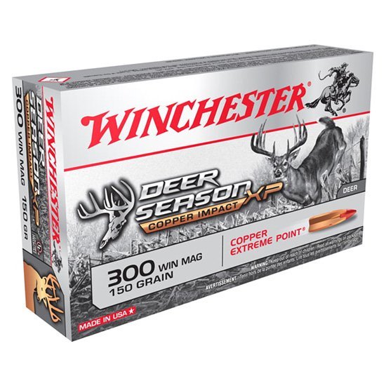 Winchester X300DSLF 300 Win Mag 150 gr Copper Impact Deer Season