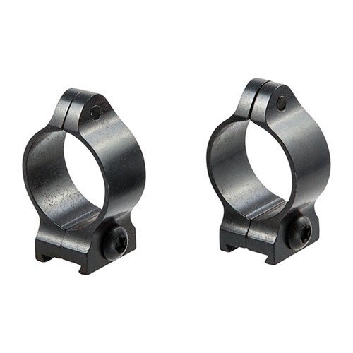 Talley 100003 1" Low Satin Blue Fixed Scope Rings