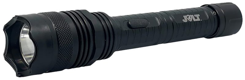 MSI Stun Gun Flashlight 2.4M Volt 6.75x1.41 In Compact Black