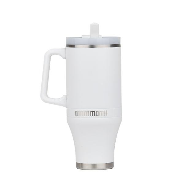 Mammoth Ascent 40oz Stainless Steel Bottle, Powder Coat, Easy-Grip Handle (UPC 025042)