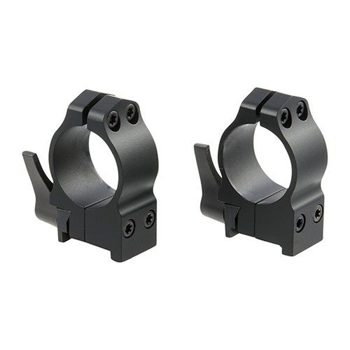 Warne 1RLM Maxima Steel Rings 1in Ruger QD Medium Matte