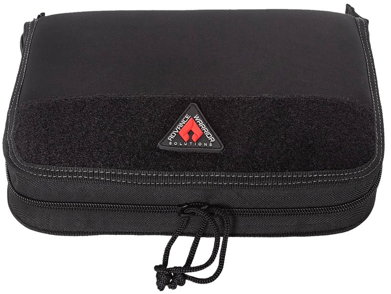 Advance Warrior Solutions SPC9 Single Pistol Case 9.5" Black Soft Fabric