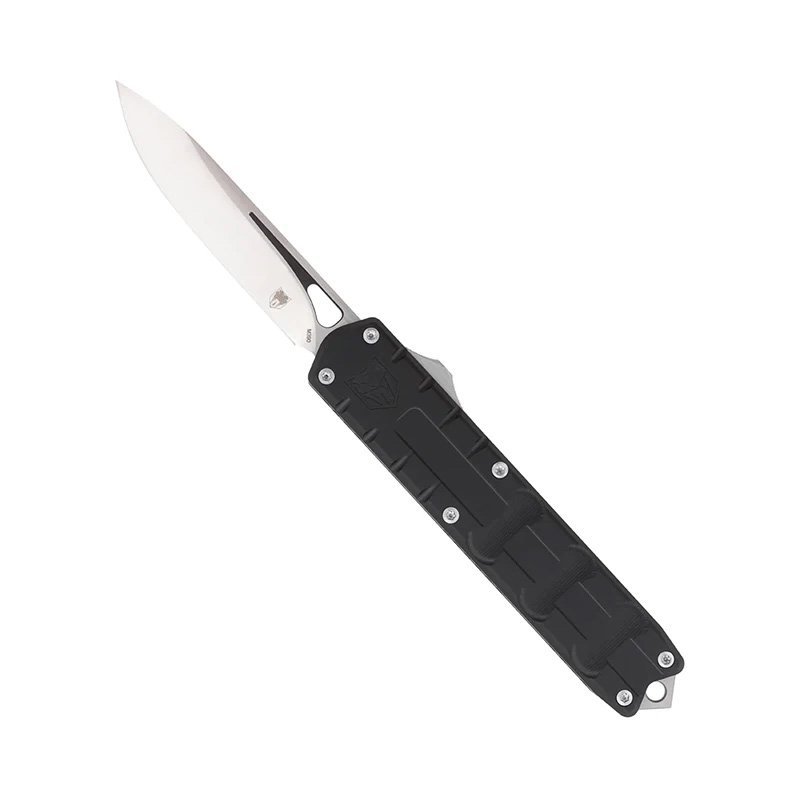 CobraTec Knives Enforcer Black 3.25 In M390 Drop Point CTEBLKM390DNS