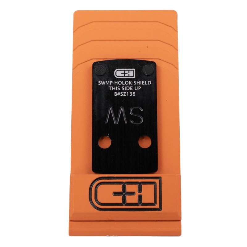 C&H Precision SWMP-HOLOK-SHIELD Optic Mount Plate M&P Shield 2.0 Black