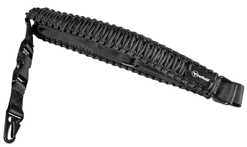 Firefield FF46000 28 In Adjustable Black Nylon Paracord Sling