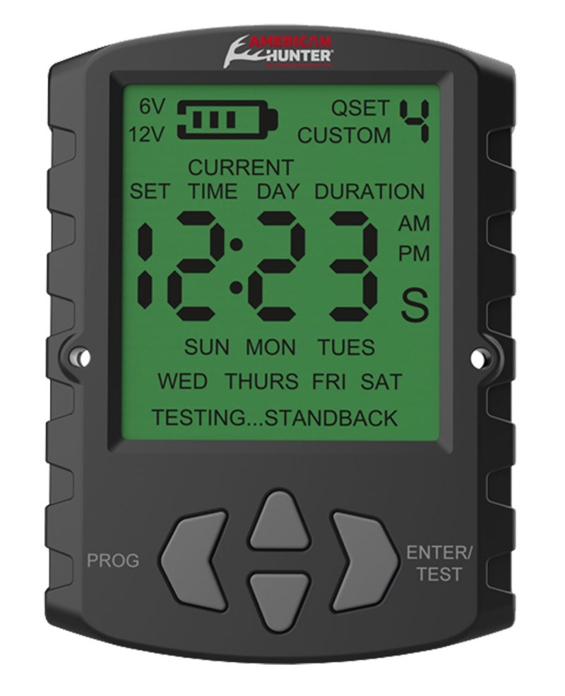 American Hunter AHUTM Universal Digital Timer 6/12V, 1-30 Sec Feed Rate