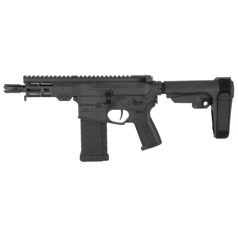 CMMG 54A3B0FAB Banshee MK4 5.7x28mm, 5" Barrel, Armor Black, 32rd Mag