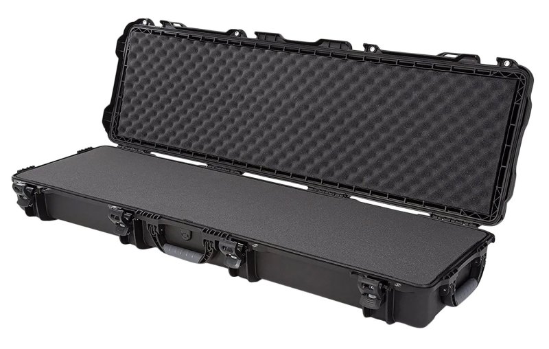 Nanuk 995S010BK0A0 Black Waterproof Rifle Case with Foam Padding