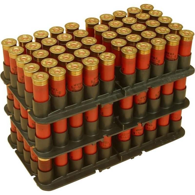 MTM Case-Gard Shotshell Tray 16GA 50RD - Black