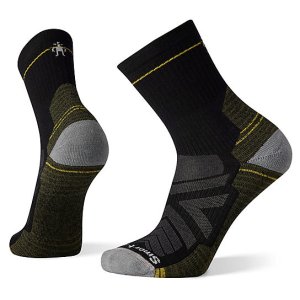 Smartwool SW0016130011 Men's Hike Light Cushion Mid Crew Socks, Black