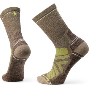 Smartwool SW001614M831 Men's Hike Light Cushion Crew Socks Military Olive-Fossil