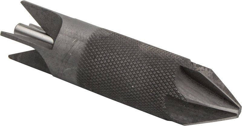 Hornady Lock-N-Load Deluxe 4-Blade Chamfer/Deburring Tool Silver Steel