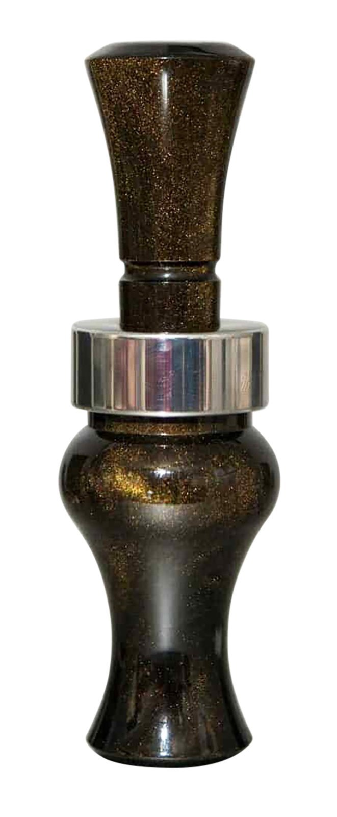 Echo Meat Hanger 78905 Double Reed Duck Call Black Gold Pearl Acrylic