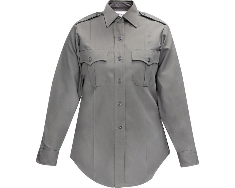 Flying Cross Command Women's Long Sleeve Shirt Size 34 Long