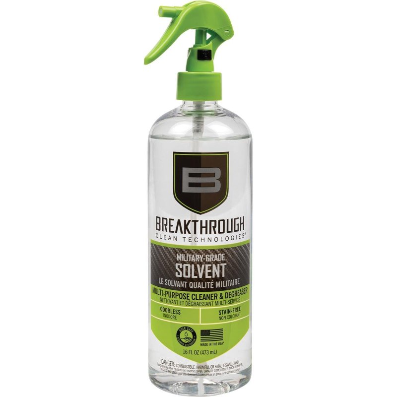 Breakthrough Clean Military-Grade Solvent 16oz Spray Bottle 16 OZ