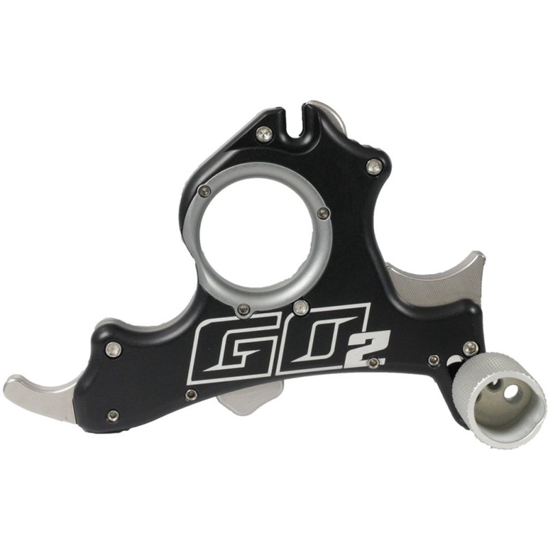 Tru Ball TGO2-BK GO2 Release Index/Pinky Trigger, Aluminum Handle, 3 Rings