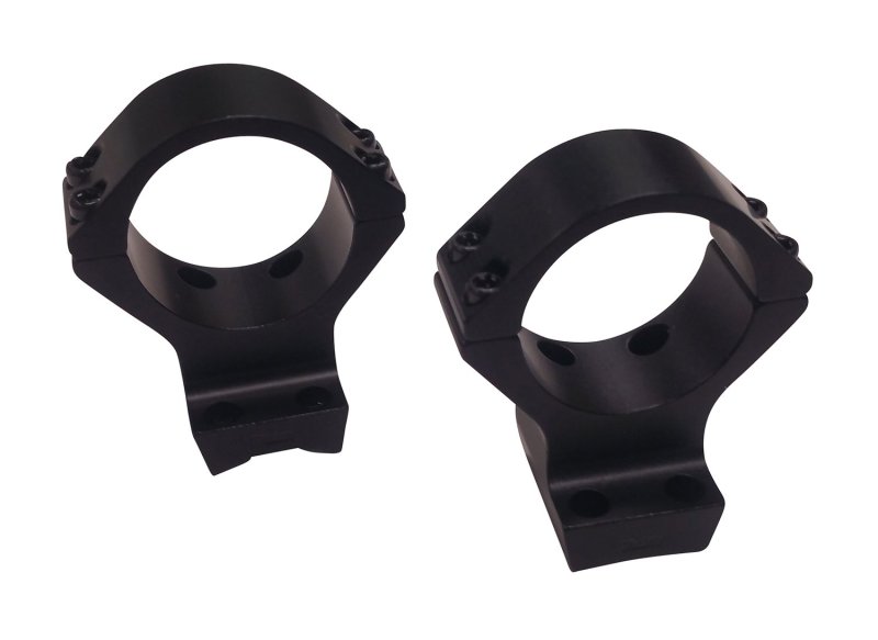 Talley 850735 34mm High Black Anodized Scope Mount Ring Combo